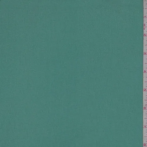 Dark Sea Green Mini Grid Chiffon Fabric
