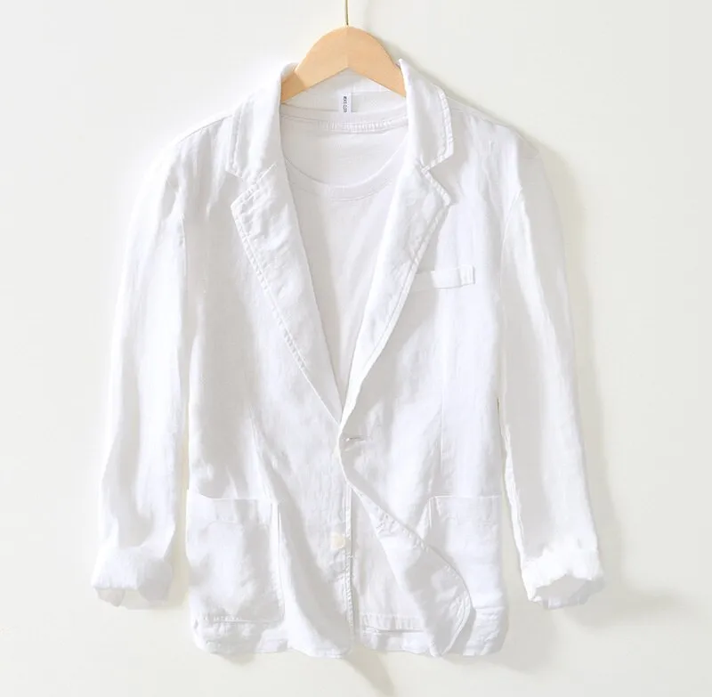Men's 100% Linen Sport Coat