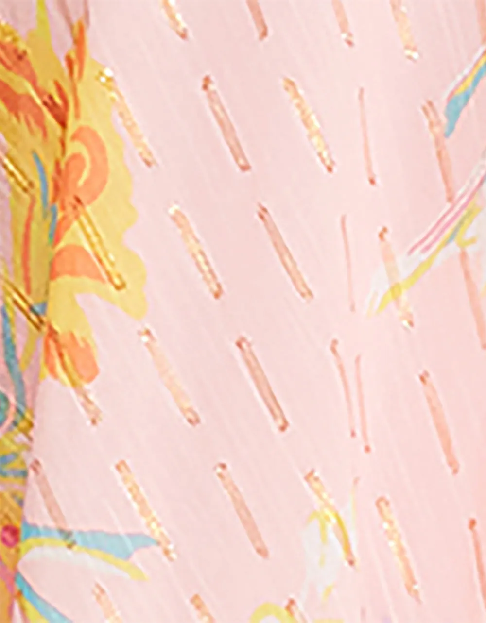 VA VA BLOOM MIDI DRESS IN CHIFFON PINK